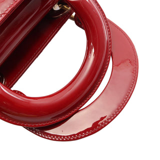 Dior Mini Patent Cannage Lady Dior