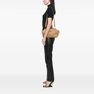 Saint Laurent Baby Raffia Monogram Downtown Cabas