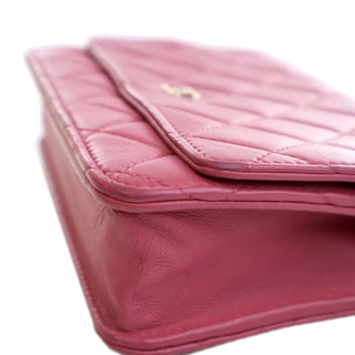Chanel CC Quilted Lambskin Wallet on Chain