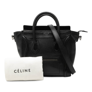Celine
Nano Leather Luggage Tote