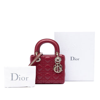 Dior
Mini Lambskin Cannage Lady Dior
