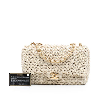 Chanel
Medium Classic Raffia Crochet Single Flap