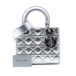 Dior
Small Metallic Grained Calfskin Cannage My ABCDior Lady Dior