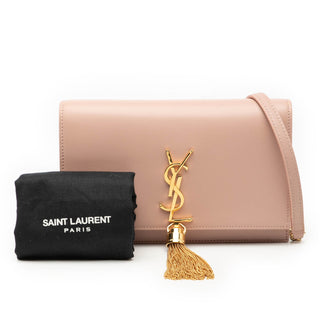 Saint Laurent
Smooth Calfskin Monogram Kate Tassel Wallet on Chain
