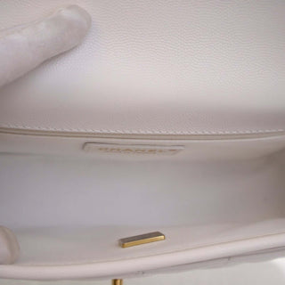 Chanel
Medium Quilted Caviar School Memory Top Handle Flap