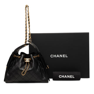 Chanel Small Quilted Caviar Chanel 25 Hobo