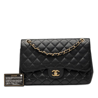 Chanel Jumbo Classic Caviar Double Flap