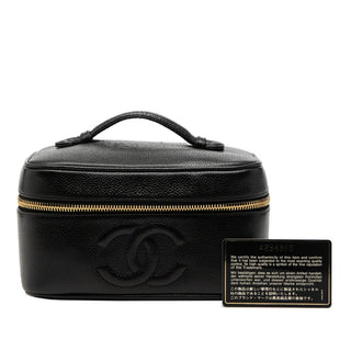 Chanel CC Caviar Vanity Bag