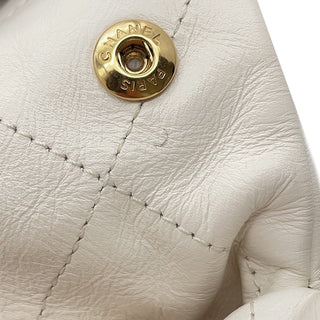 Chanel Small Shiny Calfskin 22 Hobo
