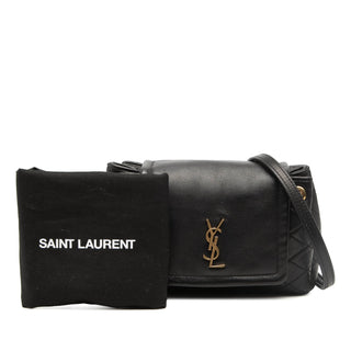 Saint Laurent
Mini Quilted Lambskin Monogram Nolita Bag