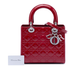 Dior
Medium Patent Cannage Lady Dior
