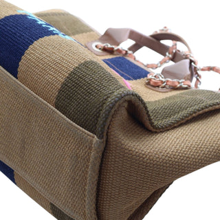 Chanel
Medium Raffia Striped Deauville Tote