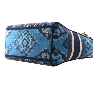 Dior
Medium Embroidered De Jouy Lady D Lite