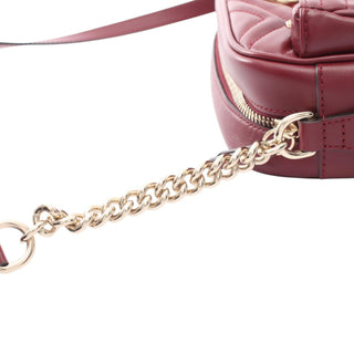 Gucci Small GG Marmont Matelasse Leather Sphinx Crossbody
