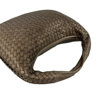 Bottega Veneta Small Metallic Nappa Intrecciato Veneta Hobo