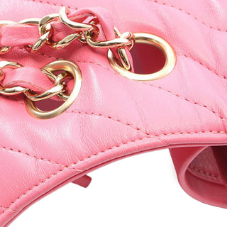 Chanel Small Classic Chevron Lambskin Double Flap