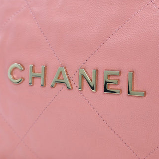 Chanel Small Quilted Caviar 22 Handbag