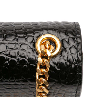 Saint Laurent
Medium Croc Embossed Leather Kate Tassel Crossbodyy