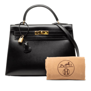 Hermès
Box Calf Kelly Sellier 32