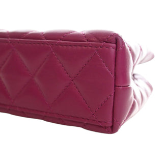 Chanel Nano Shiny Aged Calfskin Kelly Shopper Bag
