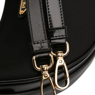 Prada
Small Re Nylon and Leather Arque Satchel