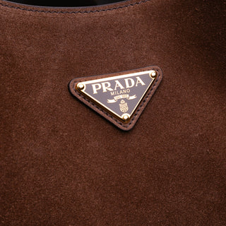 Prada
Large Suede Shoulder Bag