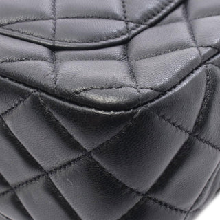 Chanel CC Quilted Lambskin Chain Top Handle Flap